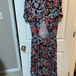 Midi floral dress